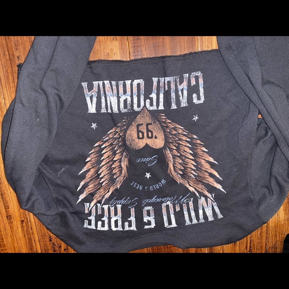 Hollister crop long sleeve